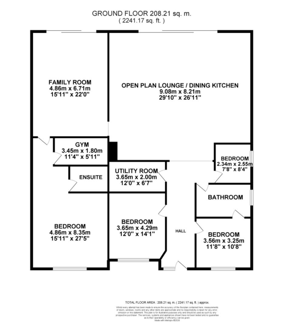 2, Harington Road, Liverpool floorplan