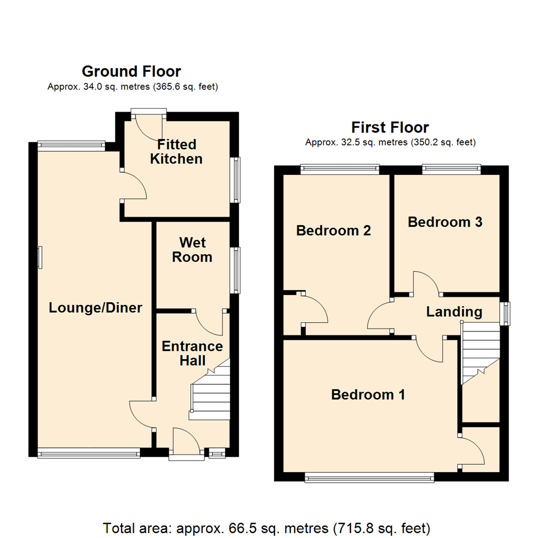 49, Severn Drive, Leeds floorplan