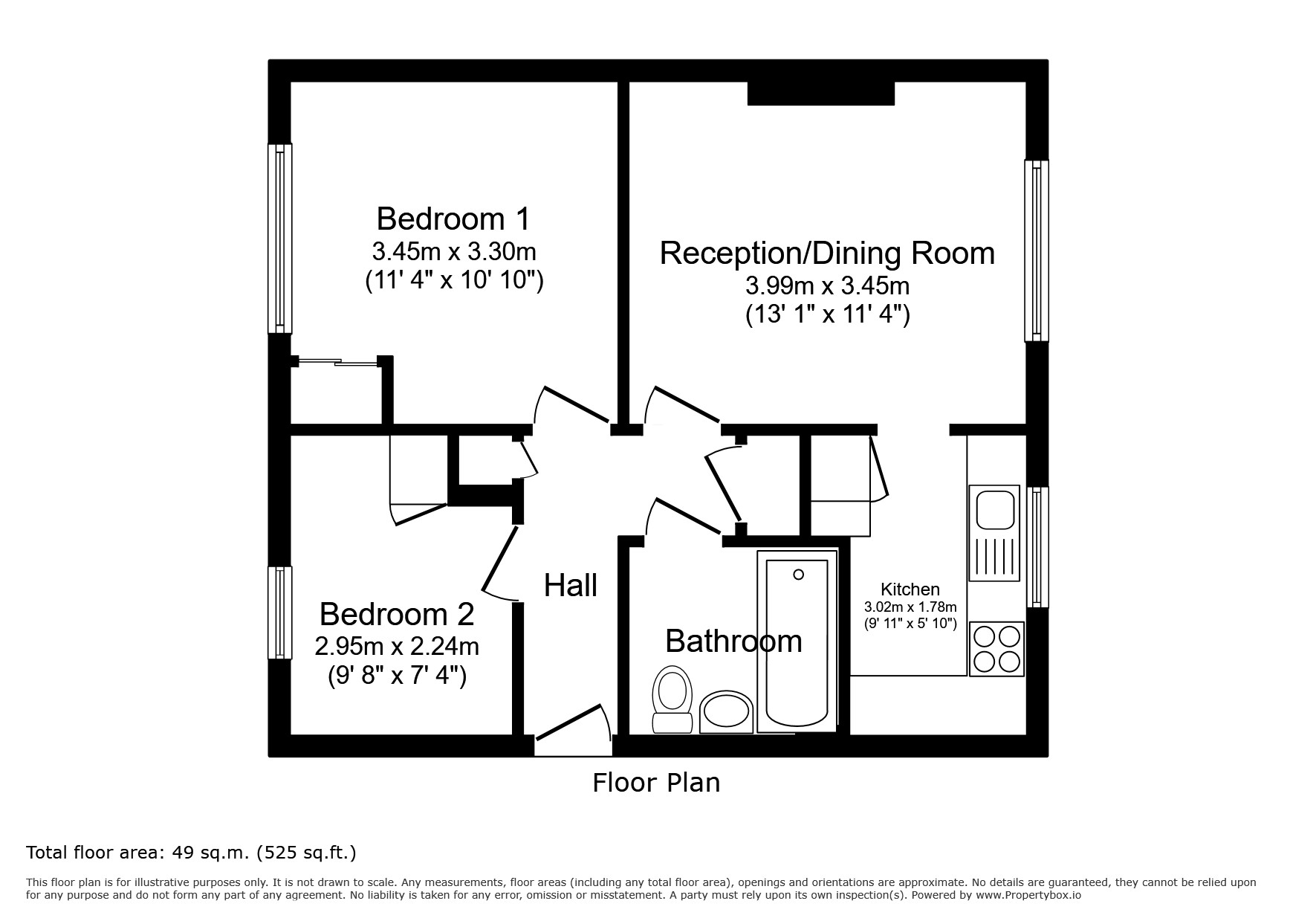 3, Copenhagen Walk, Berkshire floorplan
