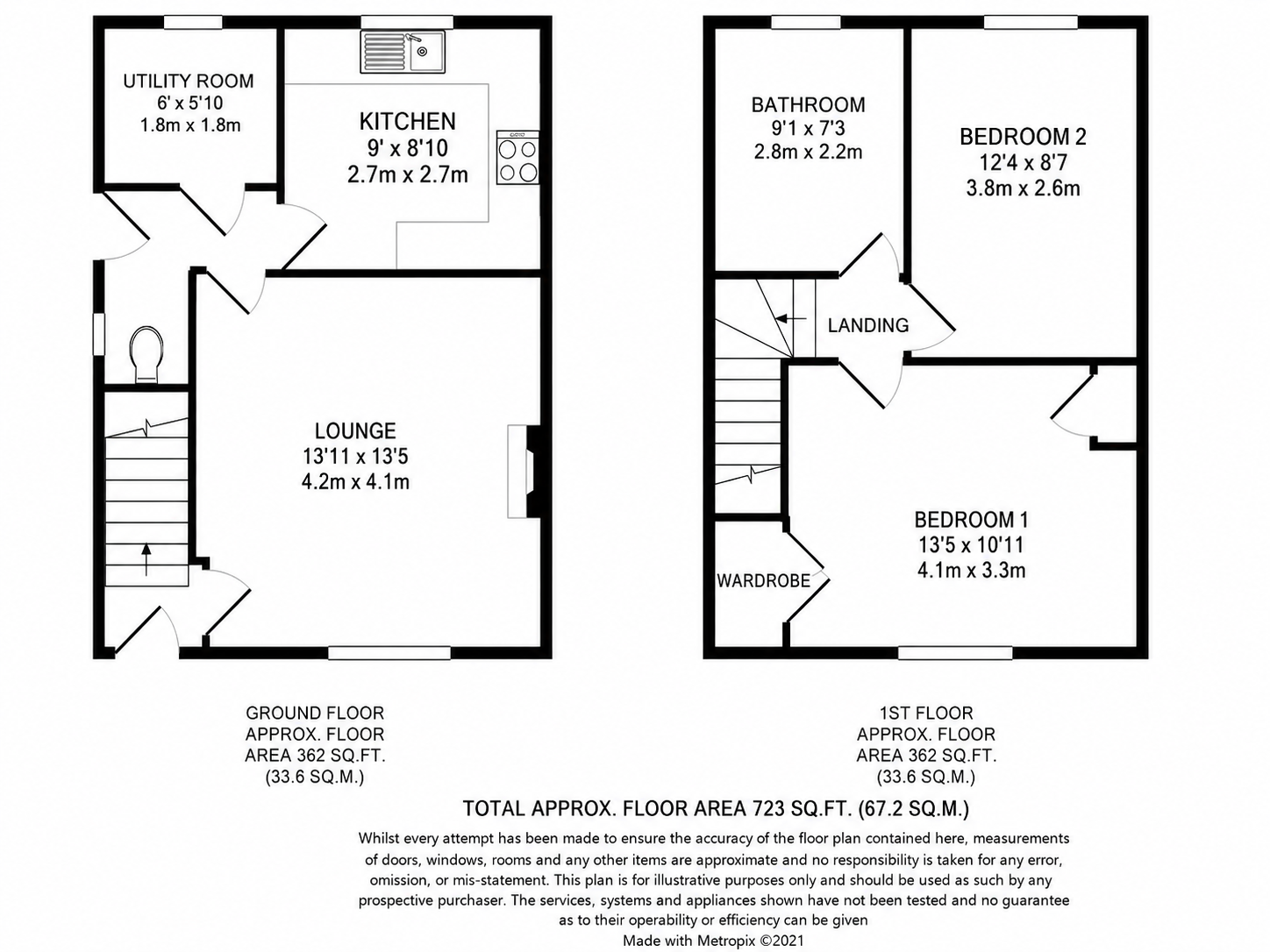 60, Severn Road, Cheltenham floorplan