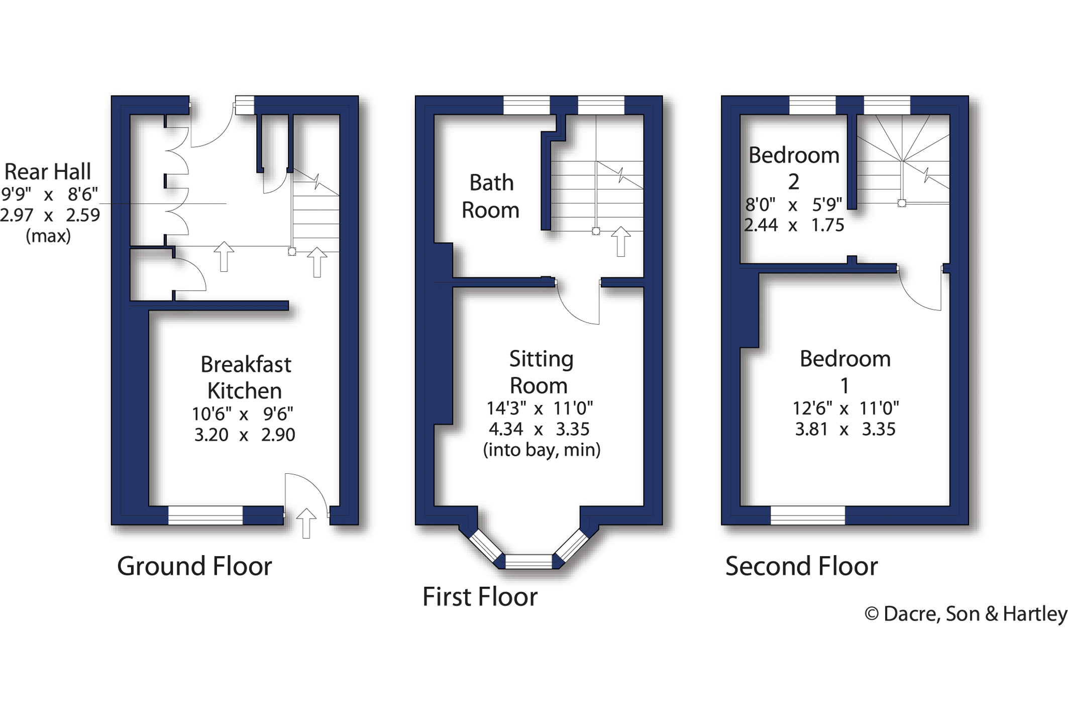Kirkgate, Knaresborough, North Yorkshire HG5, 2 bedroom terraced house