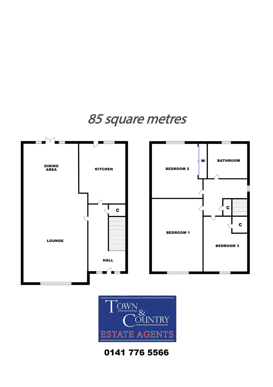 3 Bedrooms Villa for sale in Larkfield Road, Glasgow G66