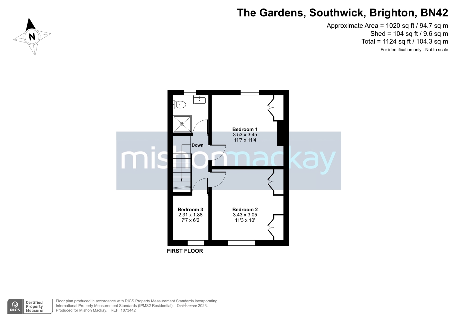 The Gardens, Southwick, Brighton, West Sussex BN42, 3 bedroom terraced
