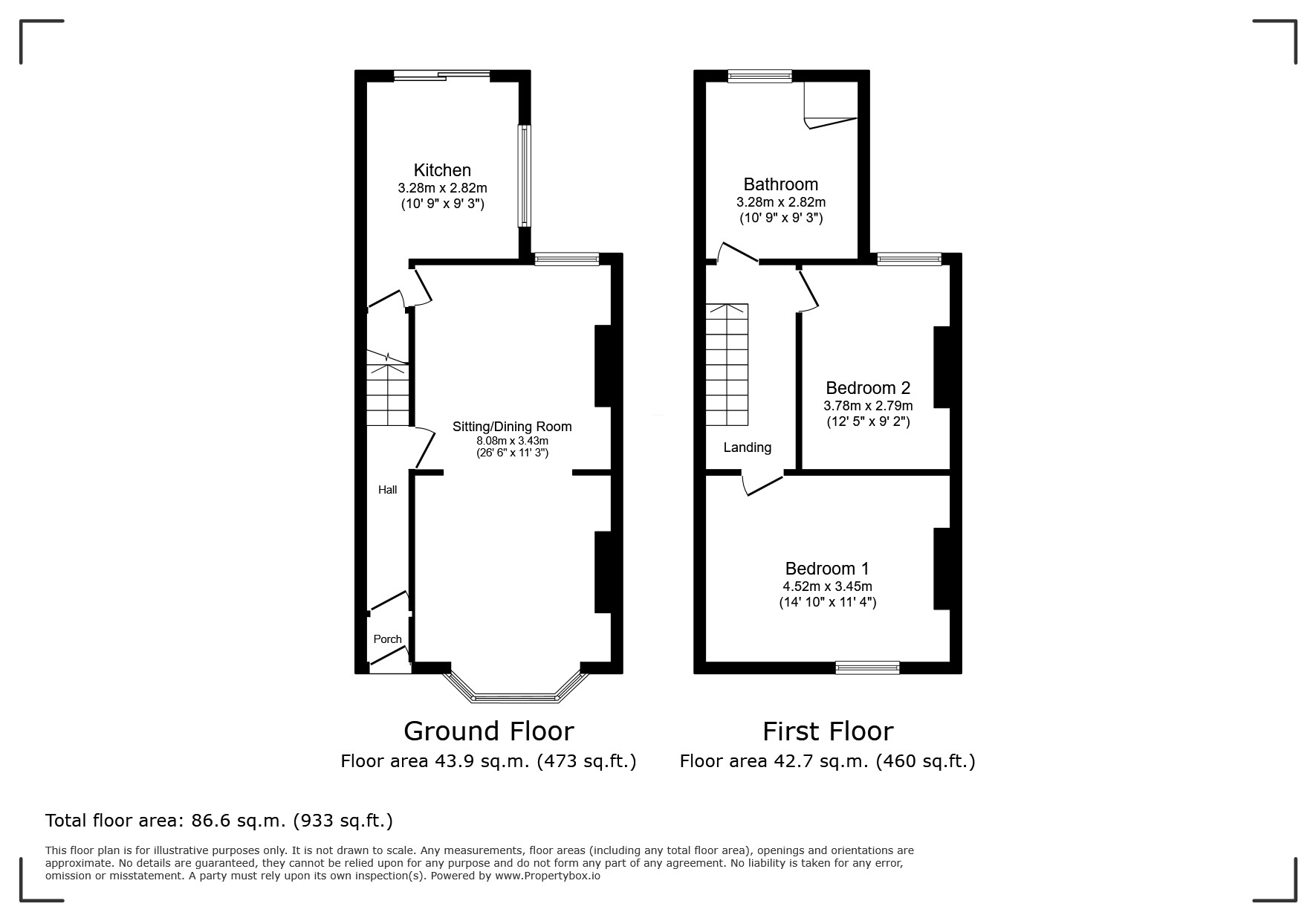 7, Percy Road, Chester floorplan