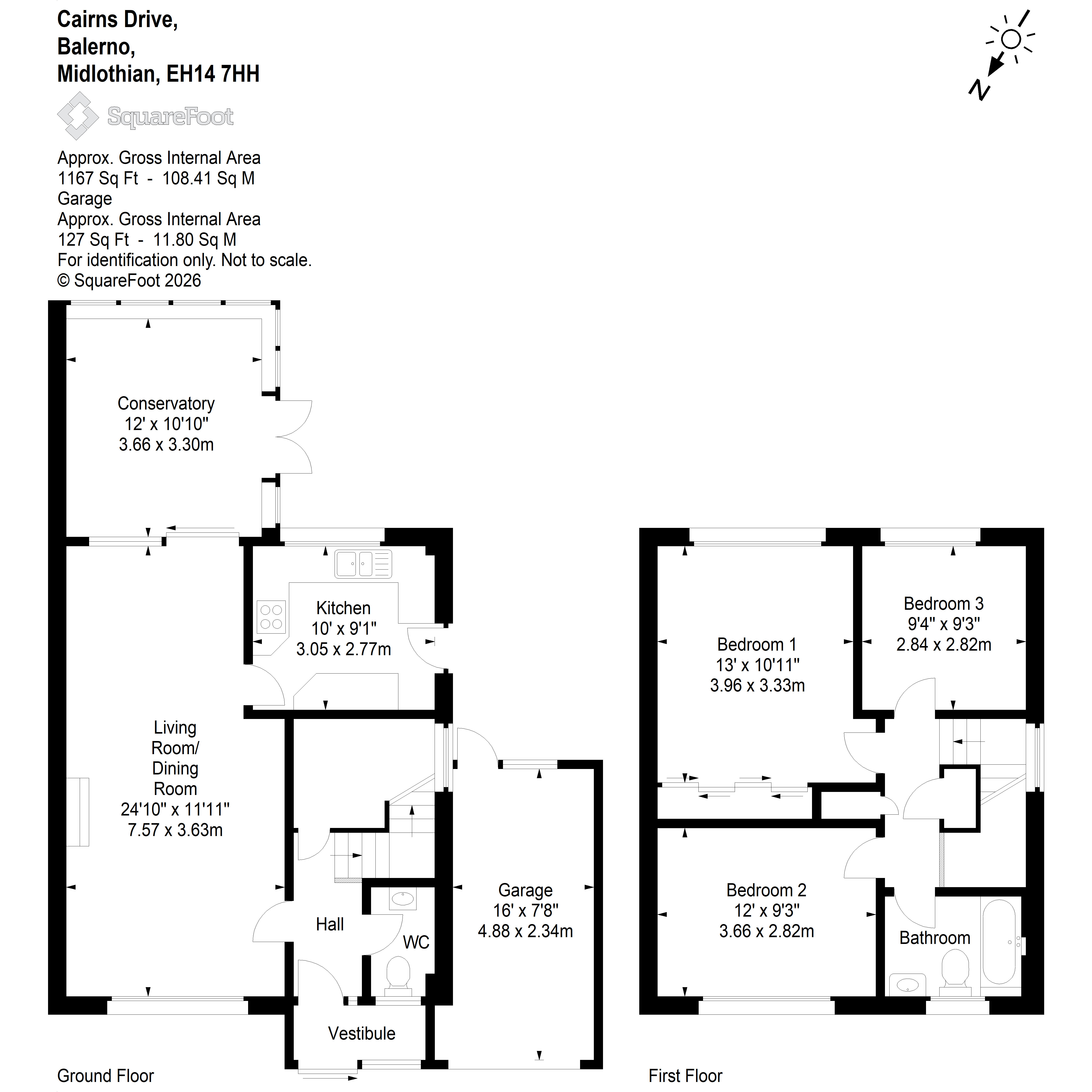 20, Cairns Drive, Balerno floorplan