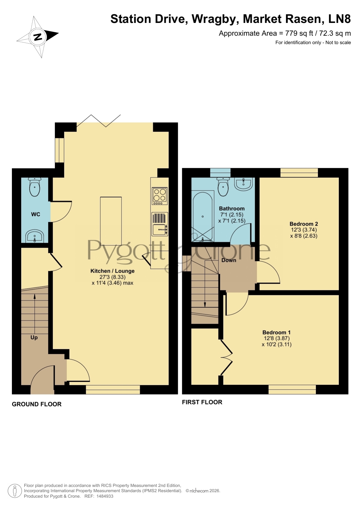 4, Station Drive Wragby, Market Rasen floorplan