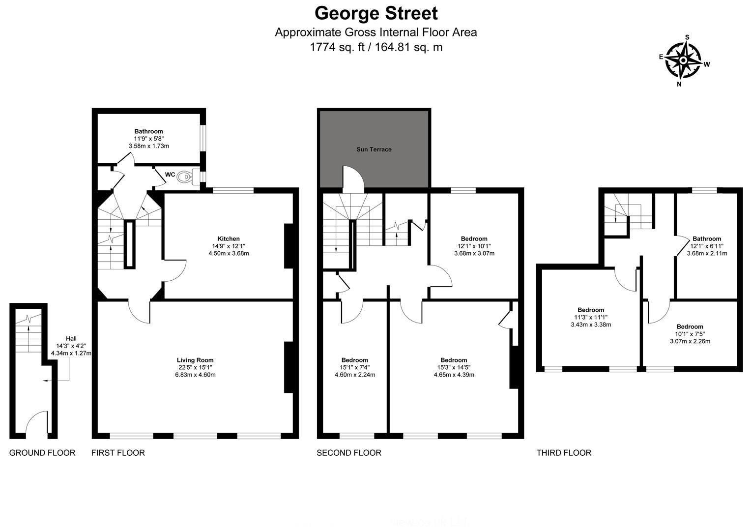 26, George Street, Hastings floorplan