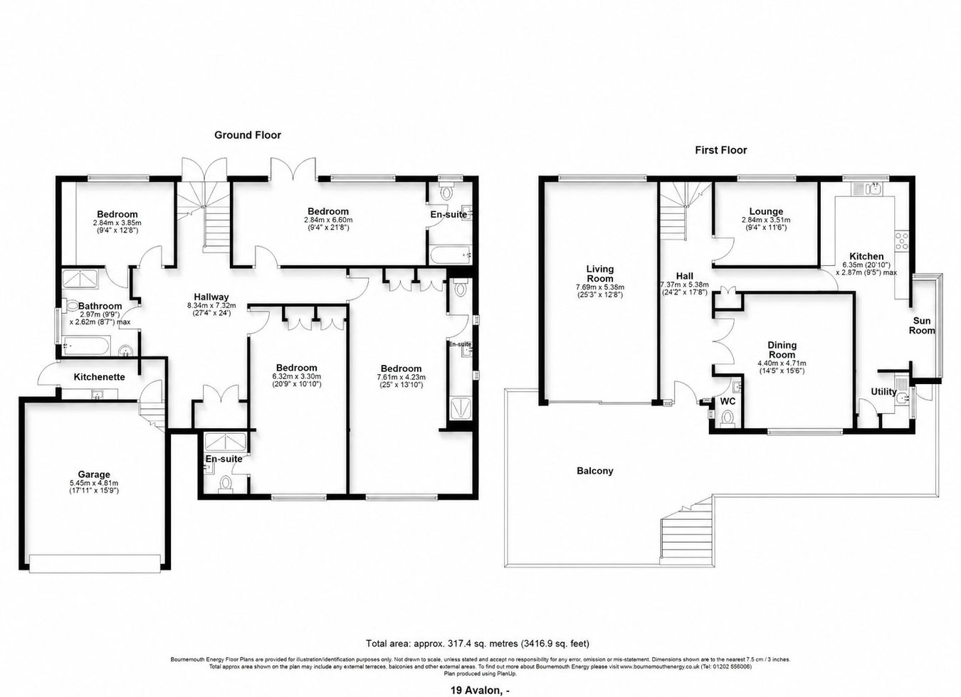 19, Harbour Drift, Avalon, Lilliput floorplan
