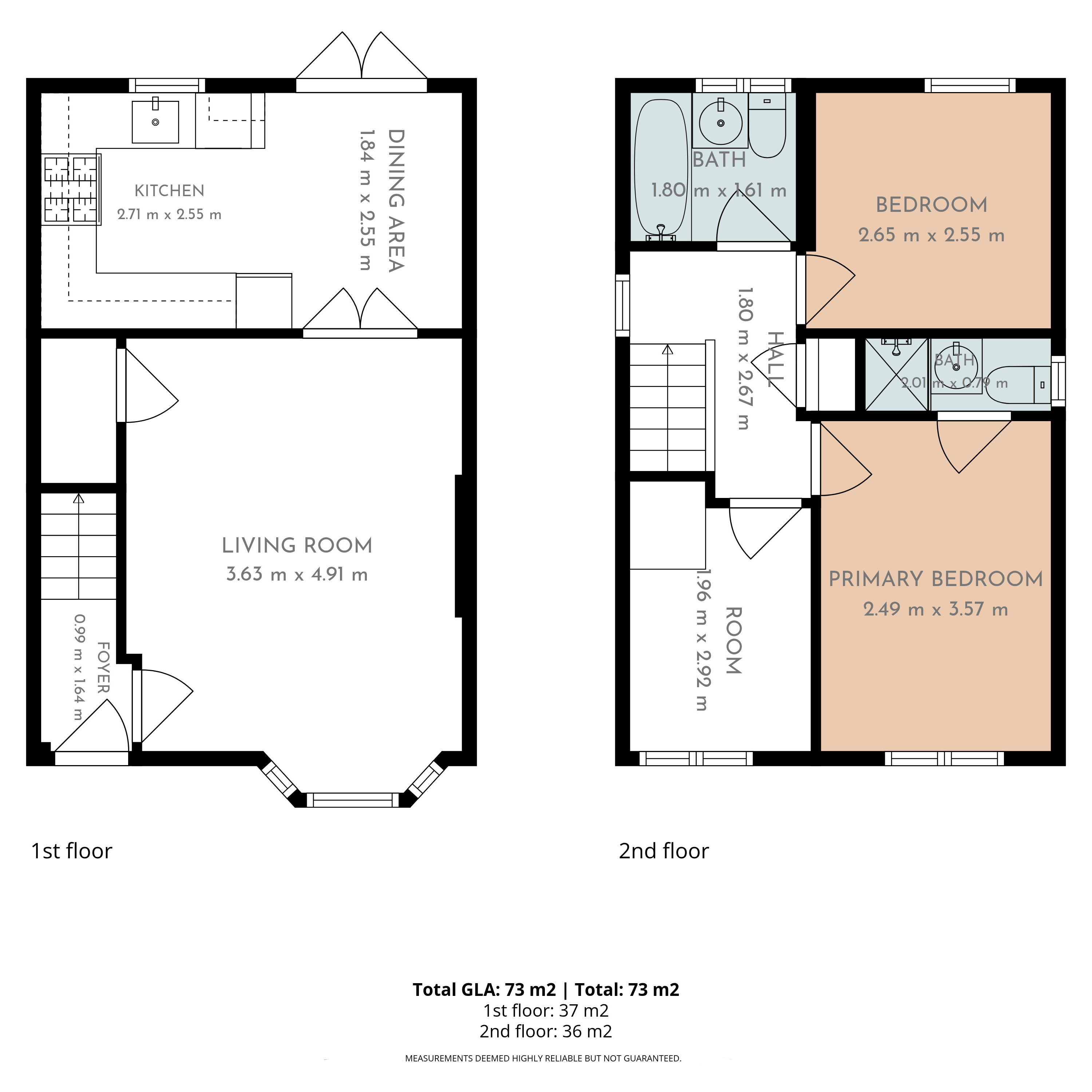 4, Carlisle Street, Swinton M27 floorplan