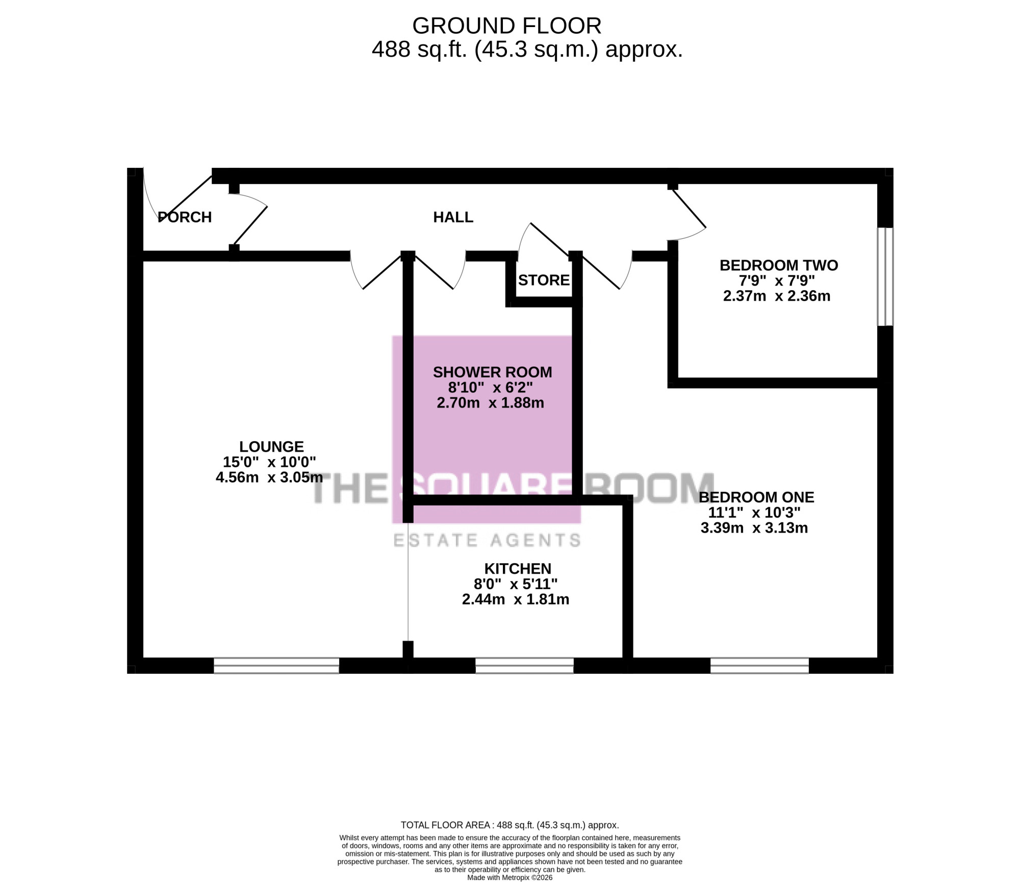 17, Marina Mews, Fleetwood floorplan