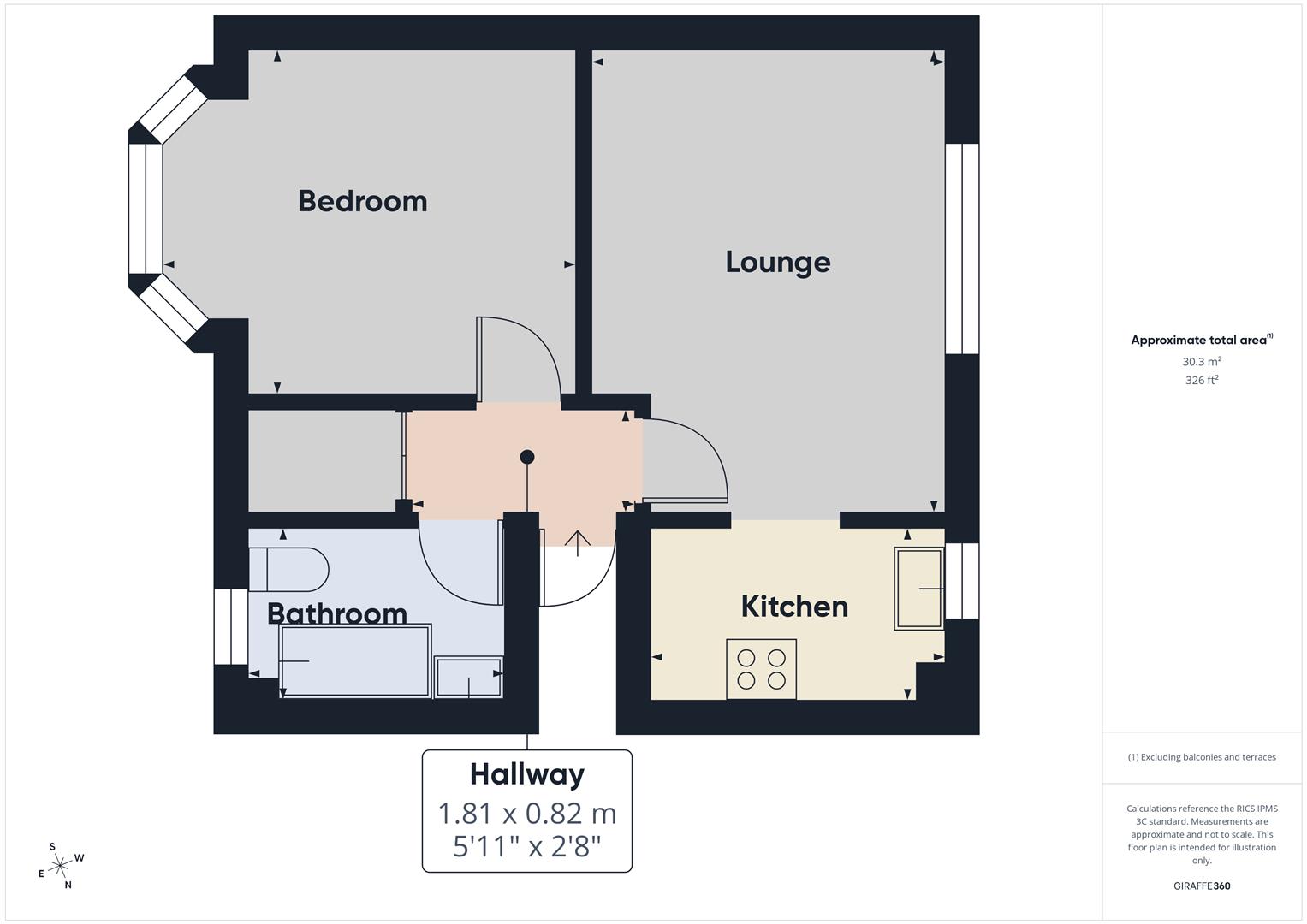 76, Dale Close, Colchester floorplan