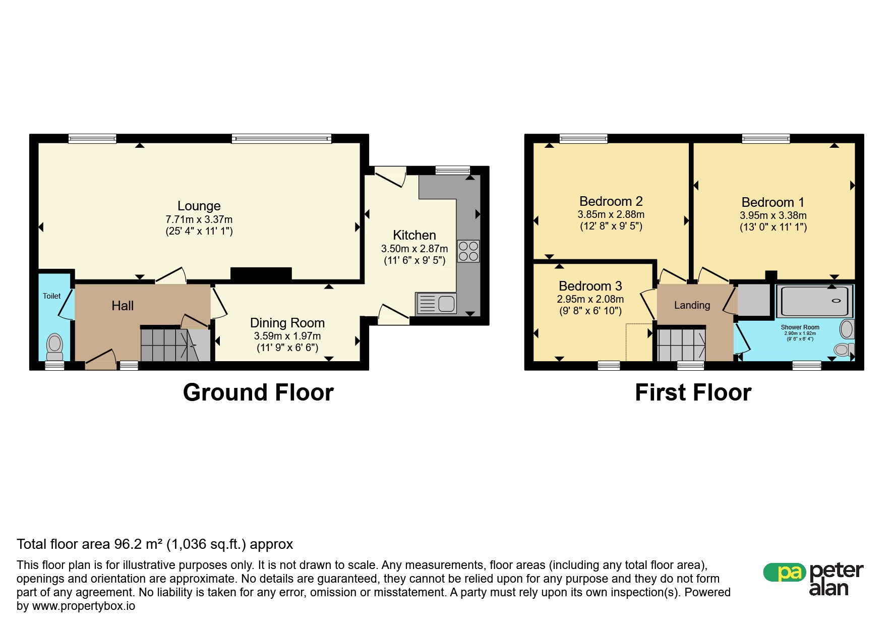 Llygad Yr Haul, Neath floorplan