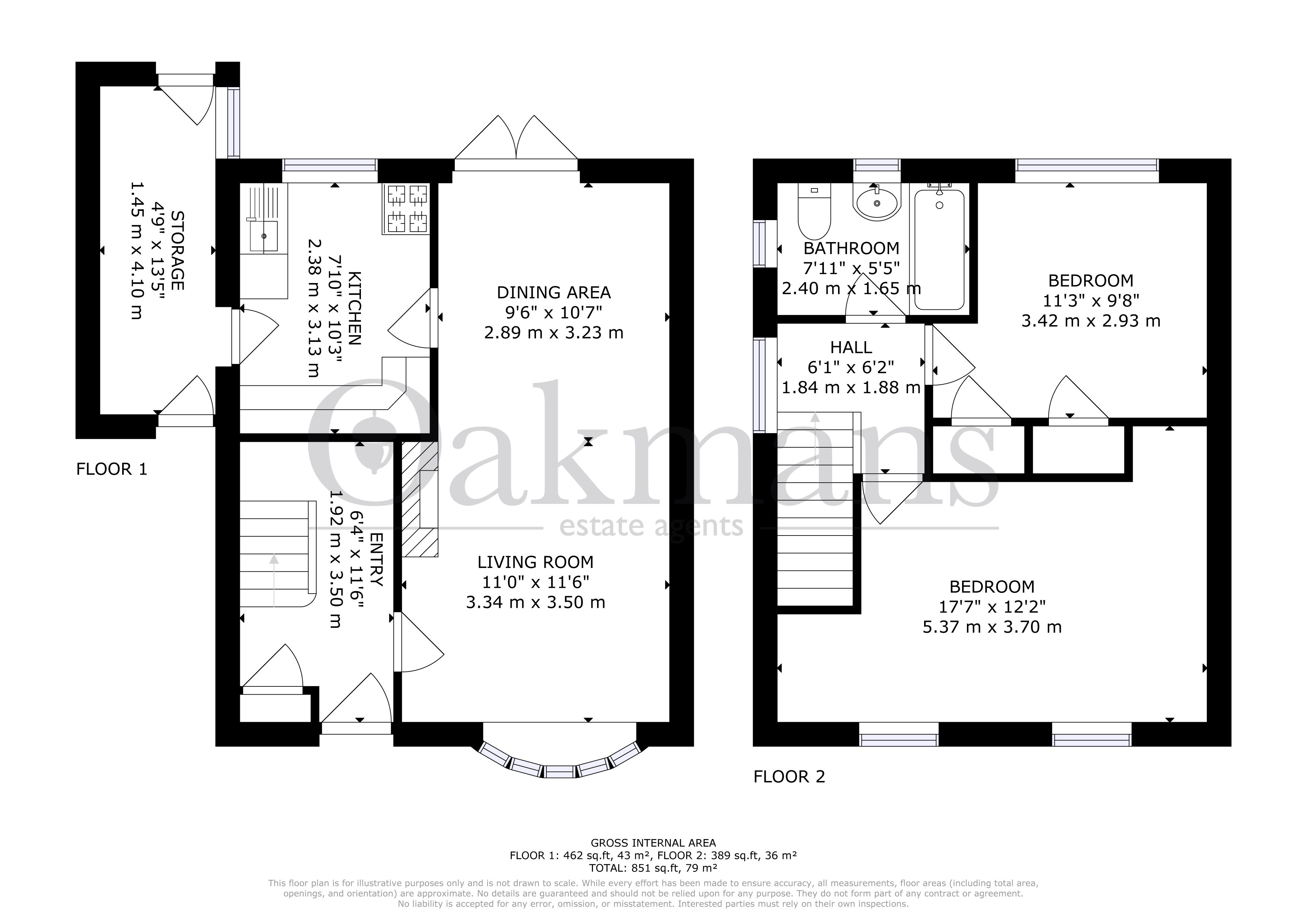 163 EAST MEADWAY, BIRMINGHAM floorplan