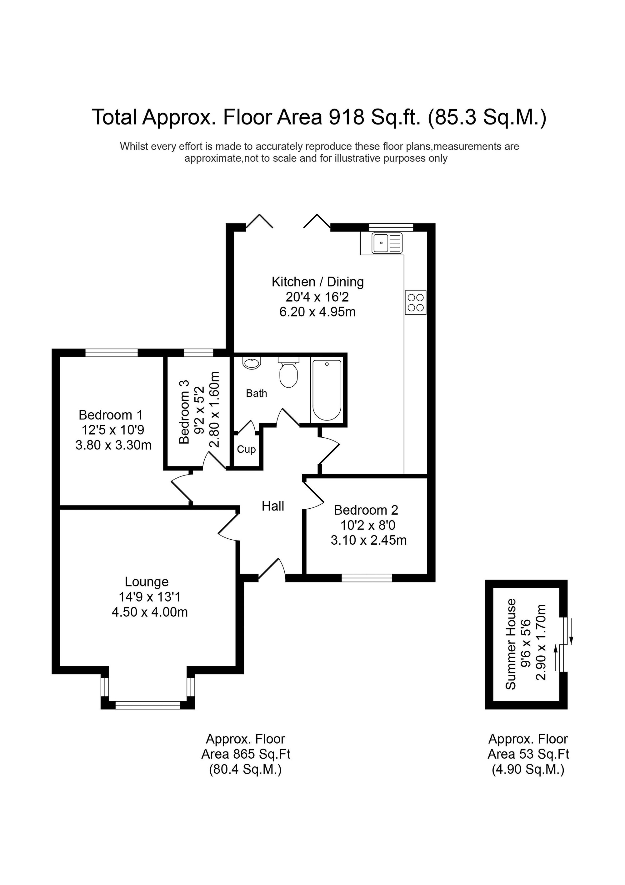20 Lawton Close, Chorley floorplan