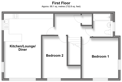 Cricket Marsh Walk, Gravesend floorplan