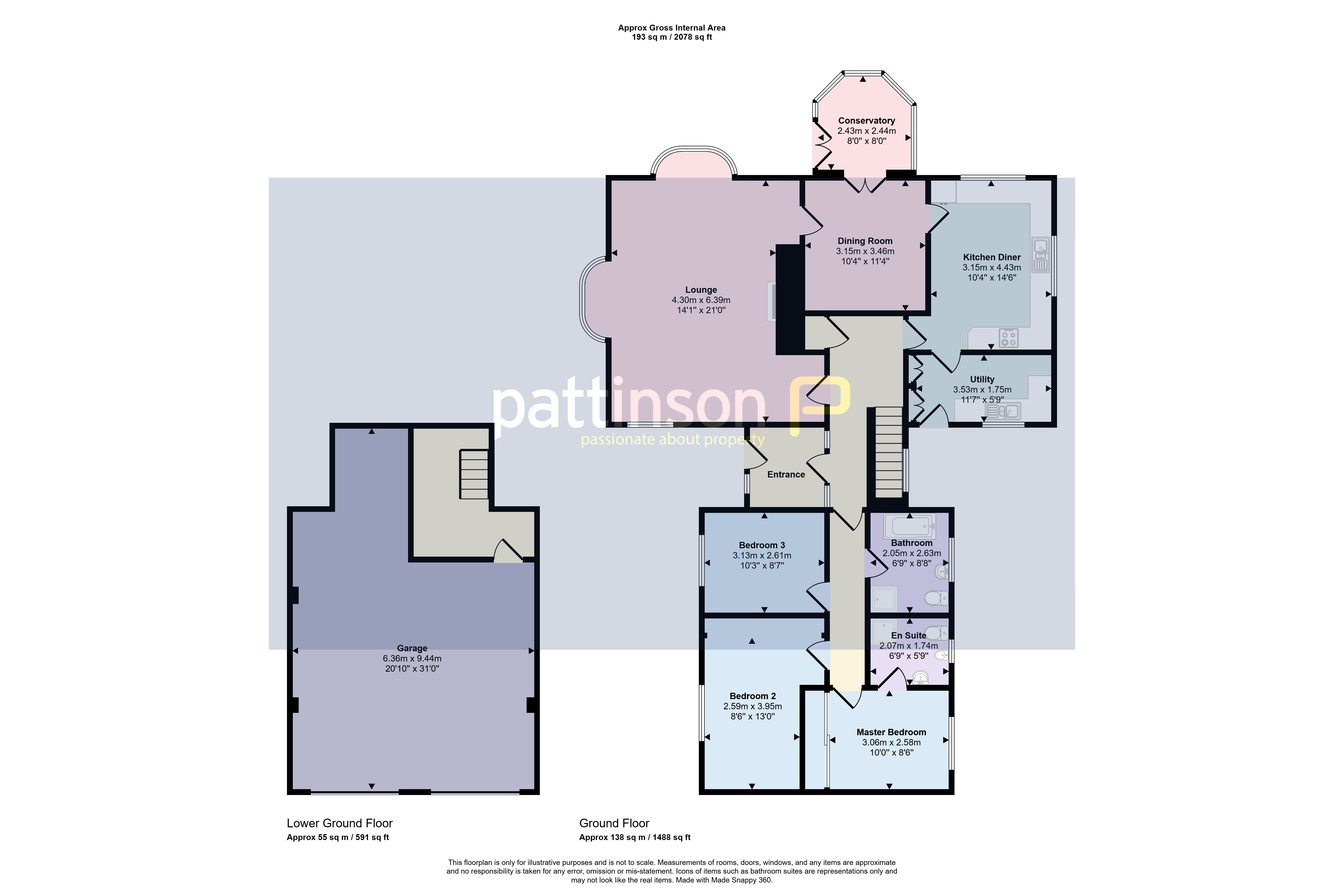 Station Villa, Woodburn Park, Hexham floorplan