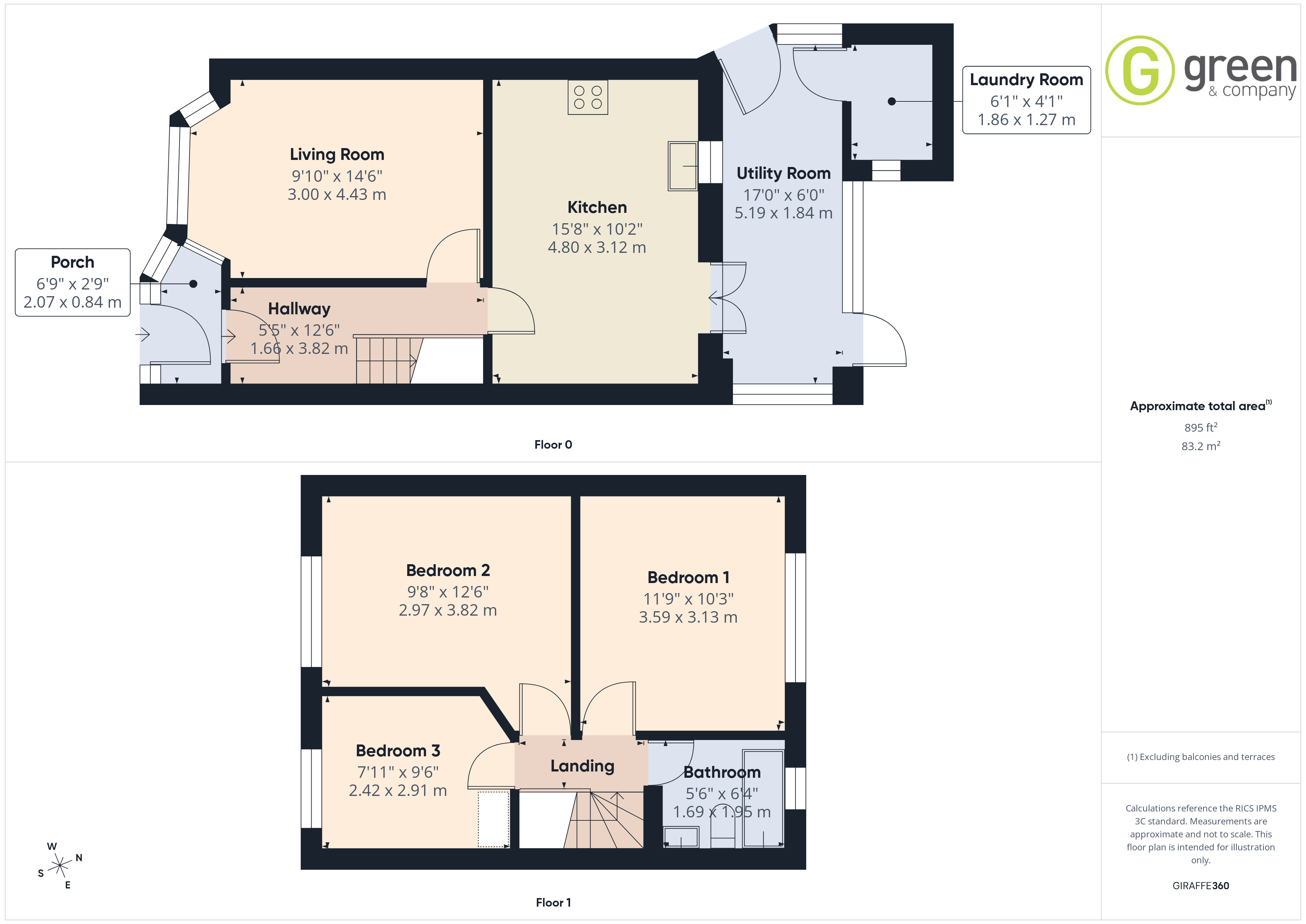 11, Collingwood Drive, Great Barr floorplan