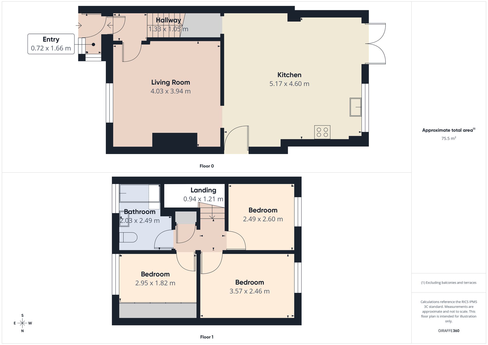 18 Bede Terrace, Jarrow floorplan
