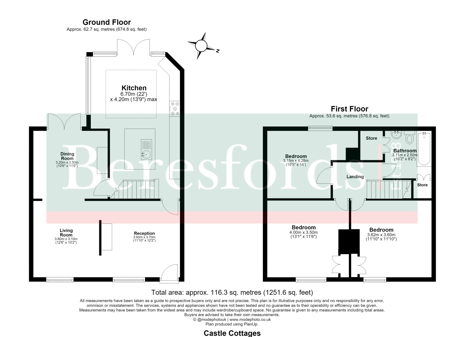 3 Castle Cottages,, Ockendon Road, Upminster floorplan