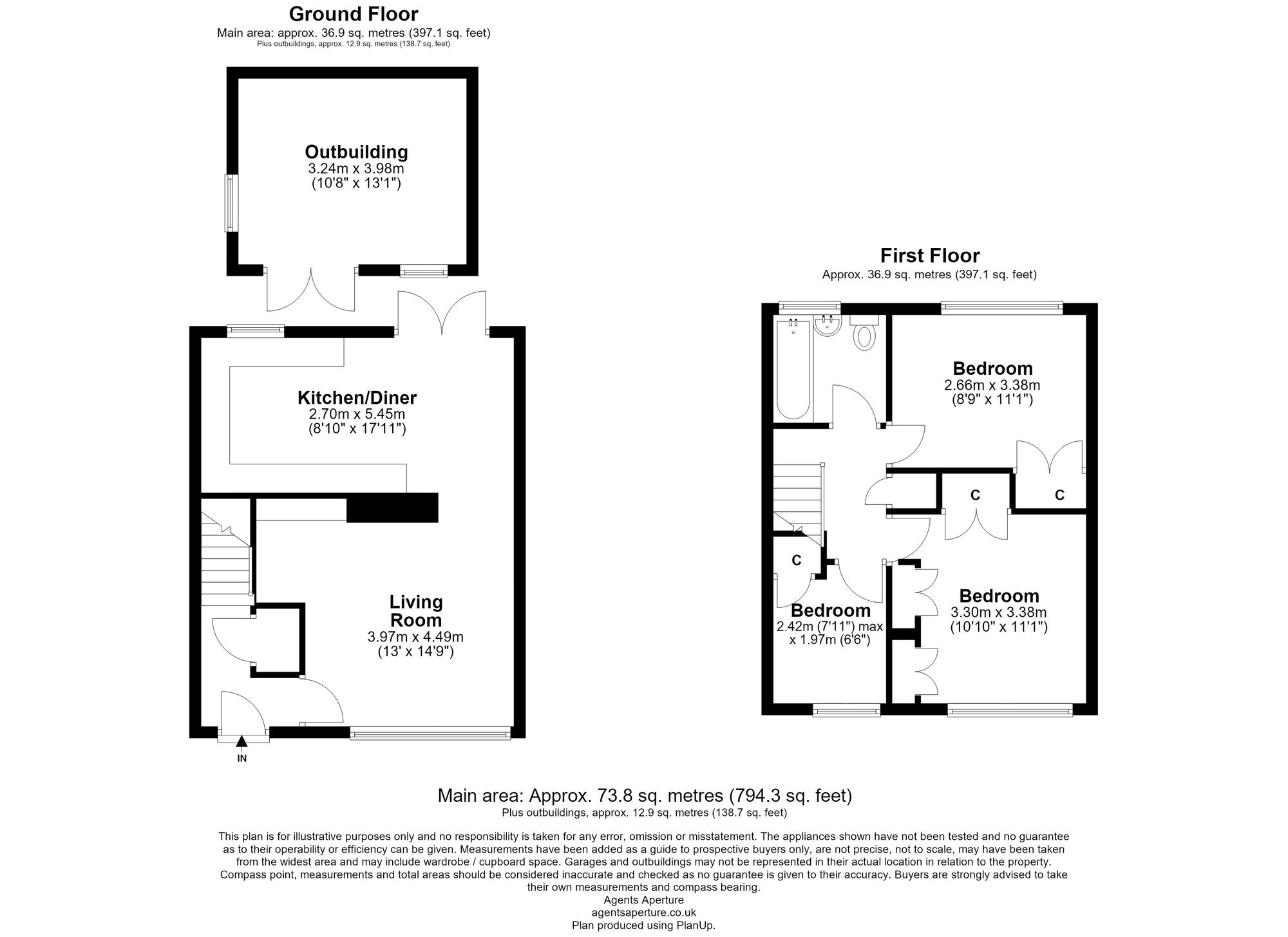 41 Partridge Avenue, Aylesford floorplan