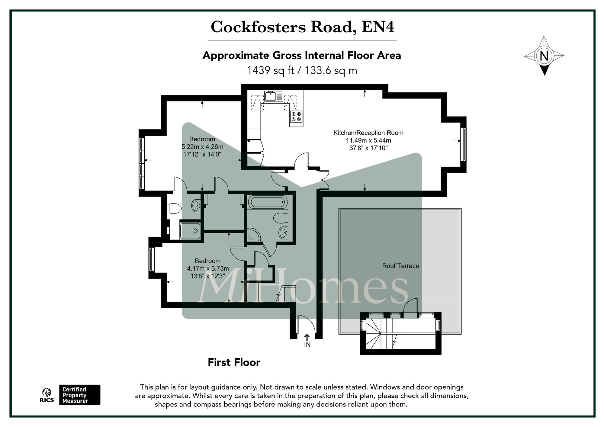 Flat 7, Buckley Court, Barnet floorplan