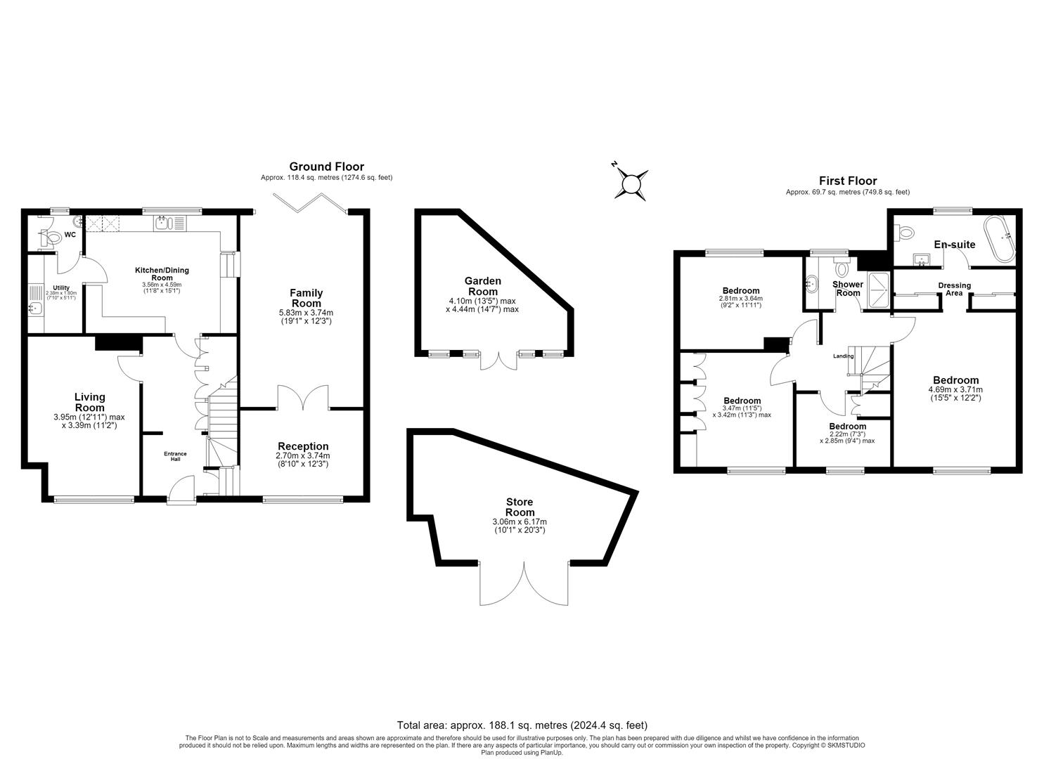 52 Tibbs Hill Road, ABBOTS LANGLEY floorplan