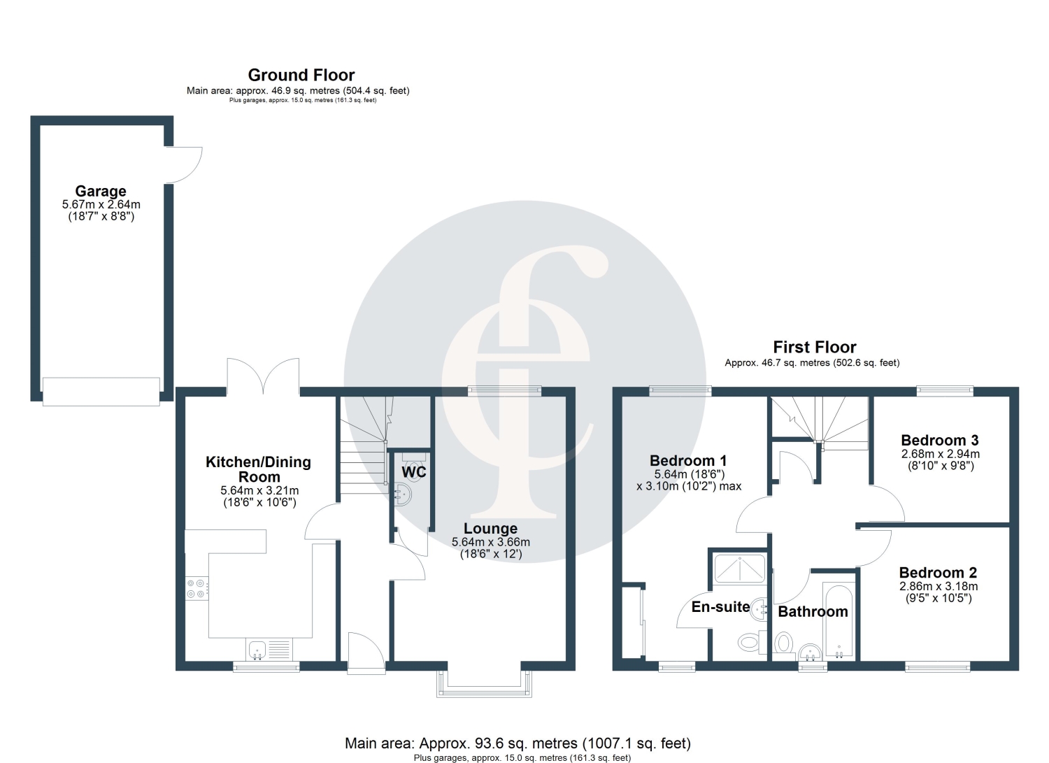 20, Longfellow Road, Stratford-upon-Avon floorplan