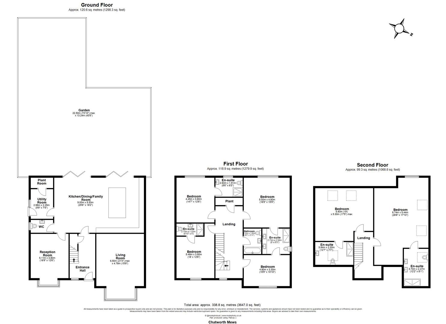 10, Chatsworth Mews, Stapleford Abbotts floorplan
