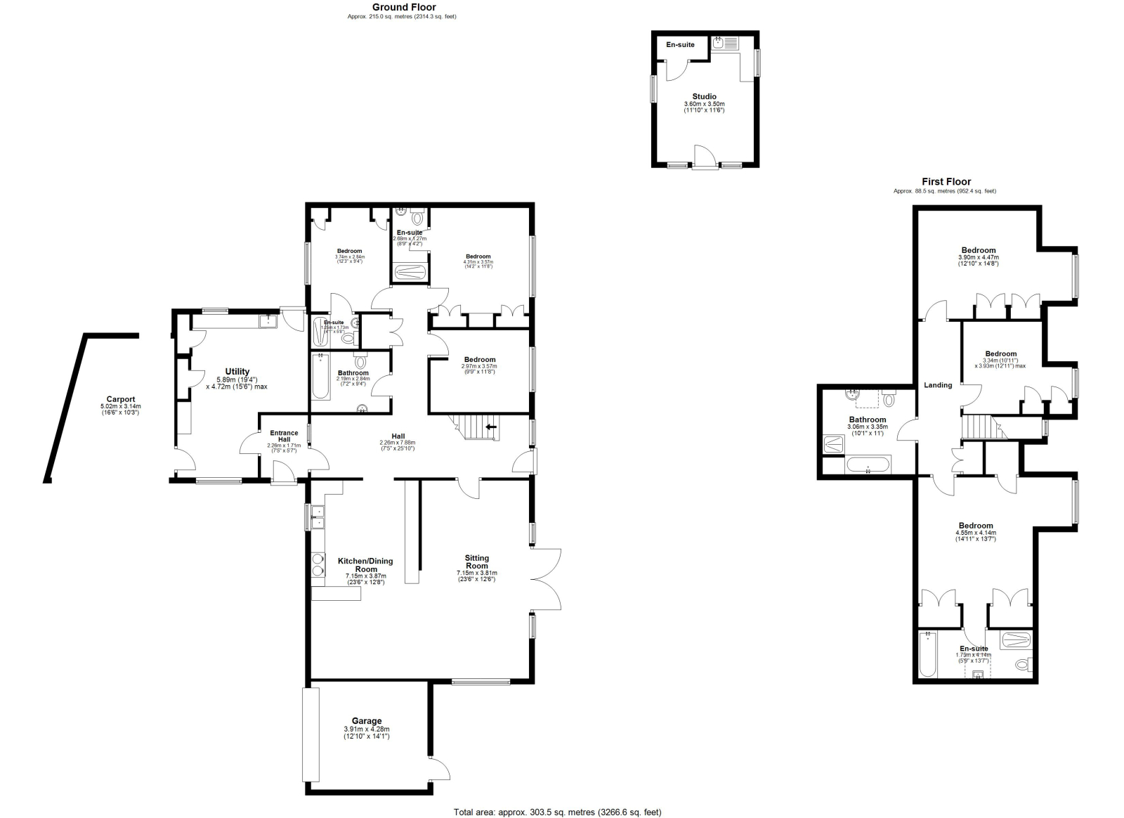 Treglyn Meadow, St Minver floorplan