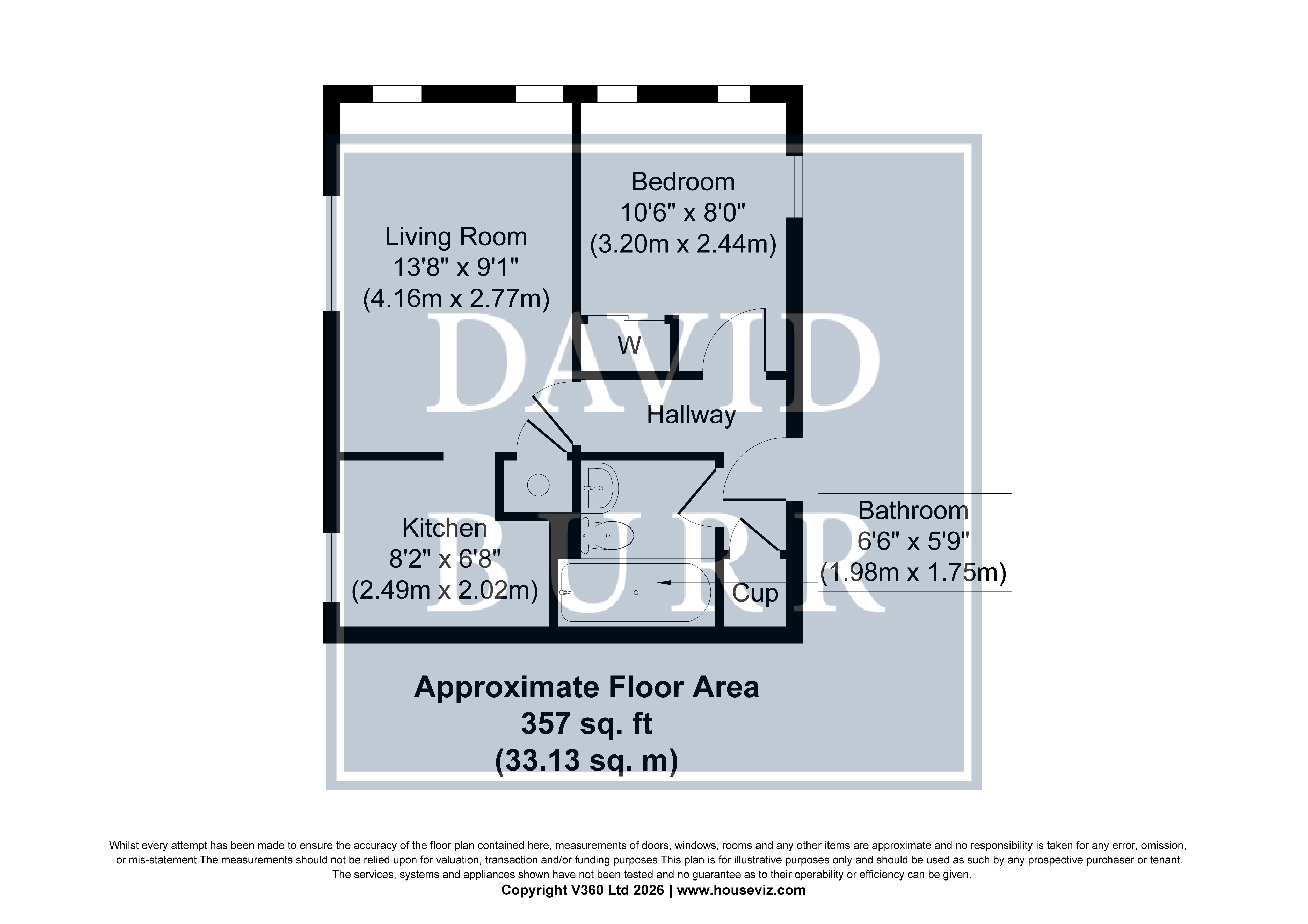 136, Mill Bridge, Halstead floorplan