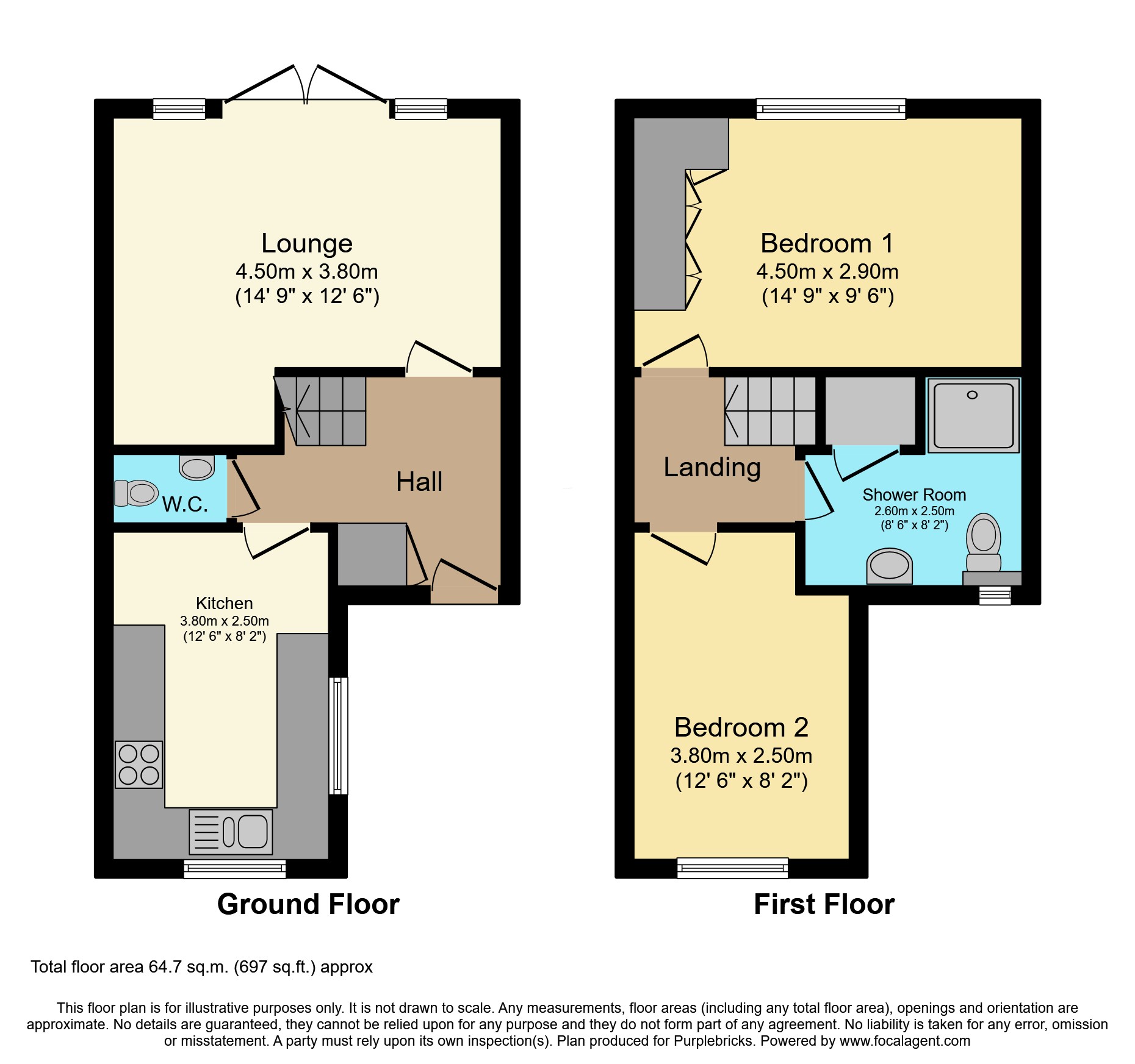 18, Merton Lane, Sheffield floorplan