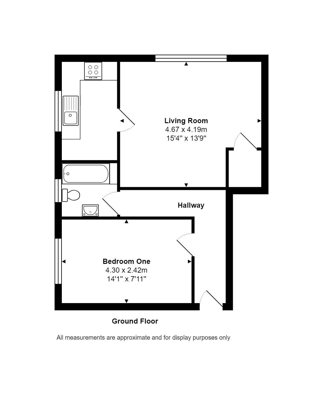 1 Bedrooms Maisonette for sale in Reading Road South, Church Crookham, Fleet GU52