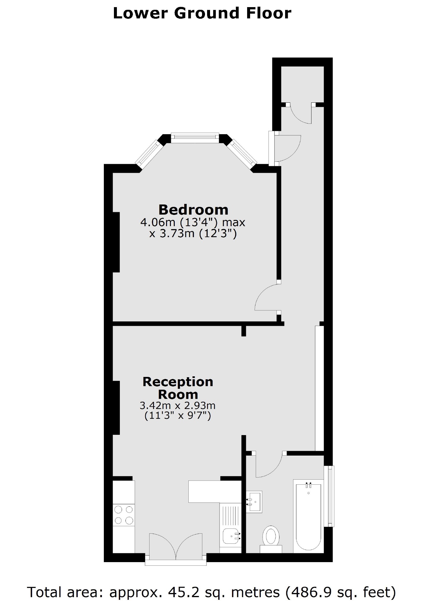 Thornfield Road, London floorplan