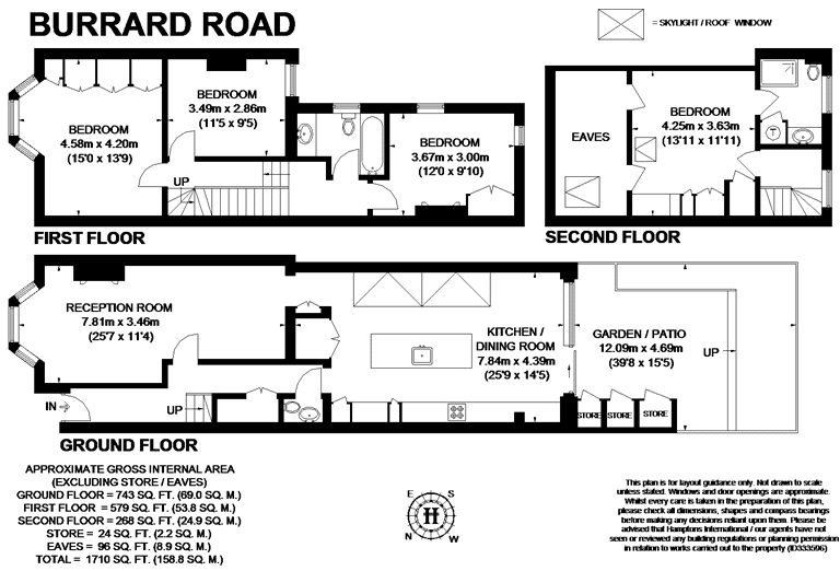 4 Bedrooms  for sale in Burrard Road, West Hampstead, London NW6