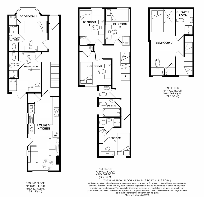 15, Keppoch Street, Cardiff floorplan