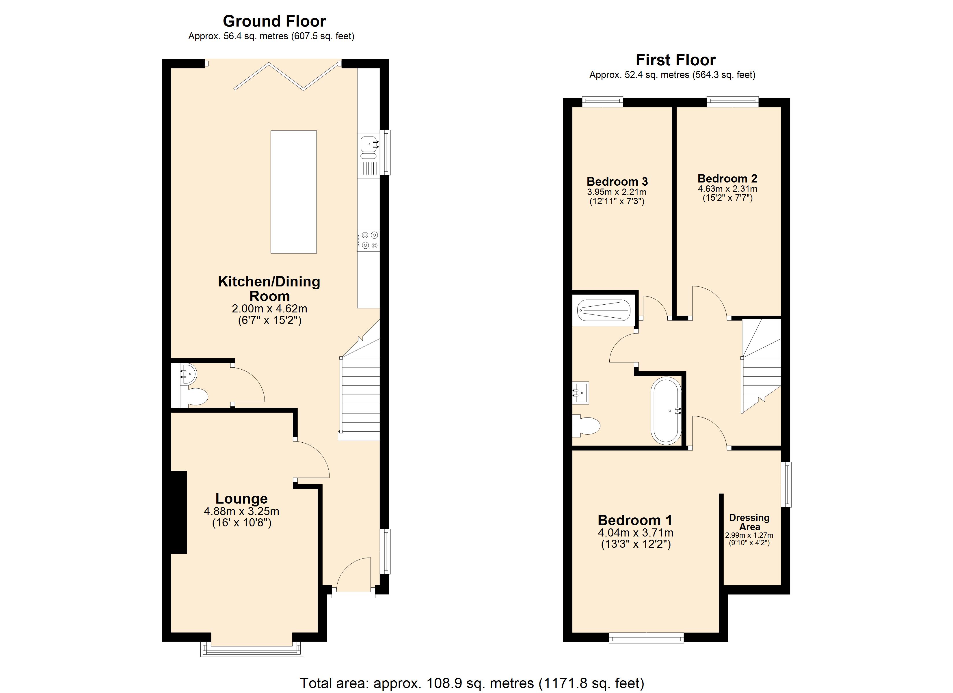 The Haven, Manor Road, Birchington floorplan