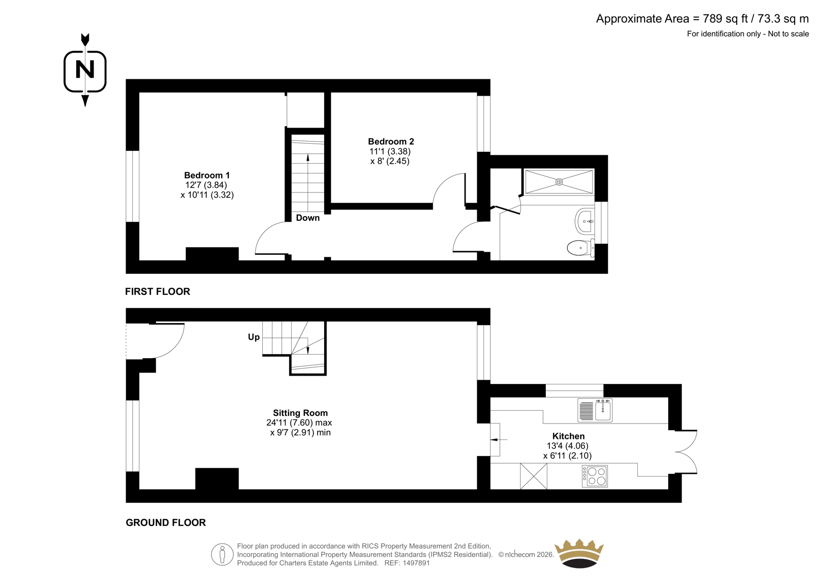 47, Bar End Road, Hampshire floorplan