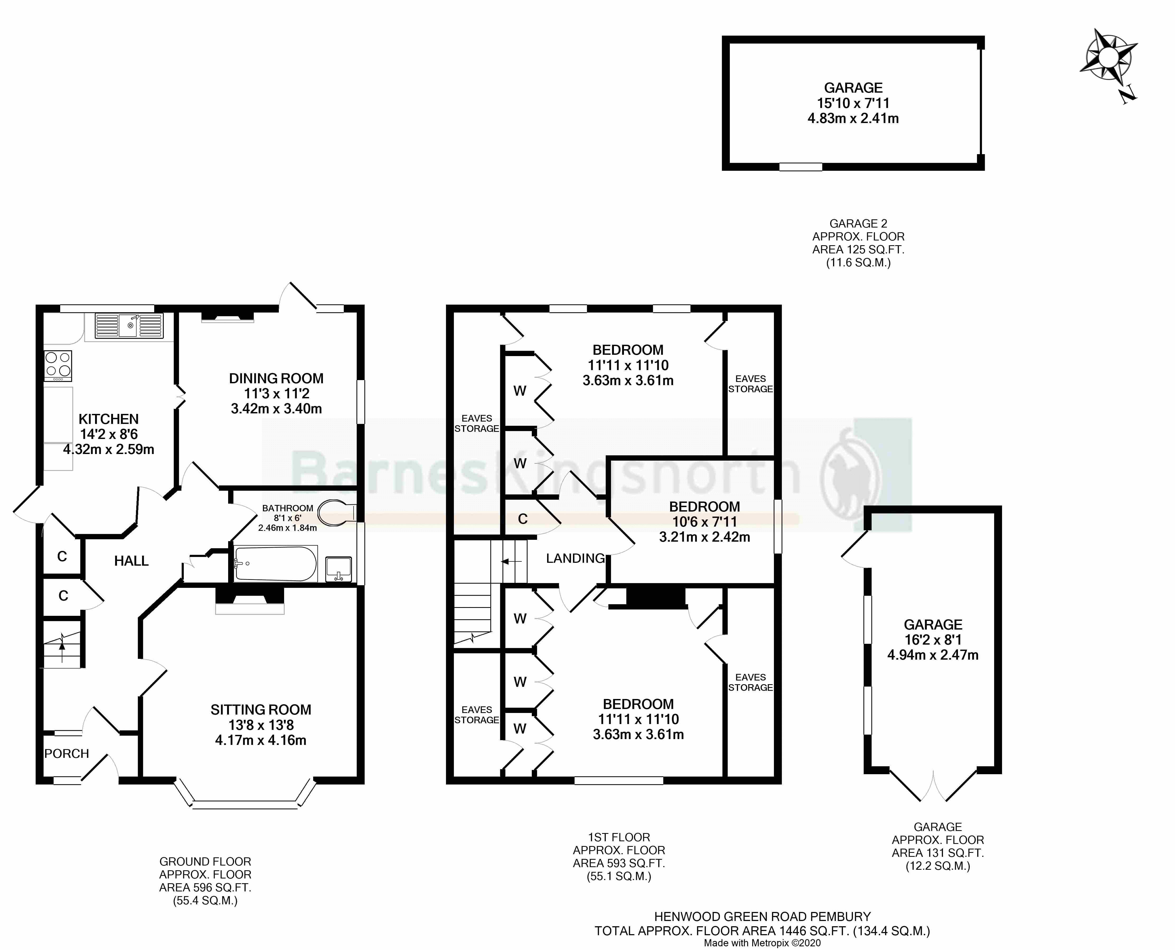 3 bedroom Detached house for sale in Pembury Barnes Kingsnorth Estate