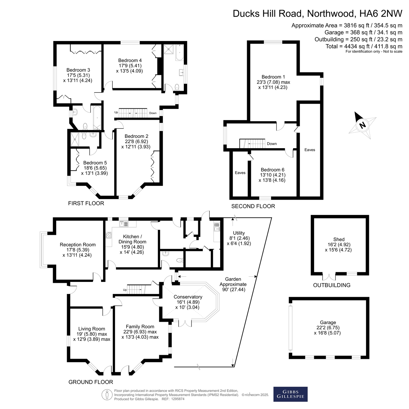 19 Ducks Hill Road floorplan