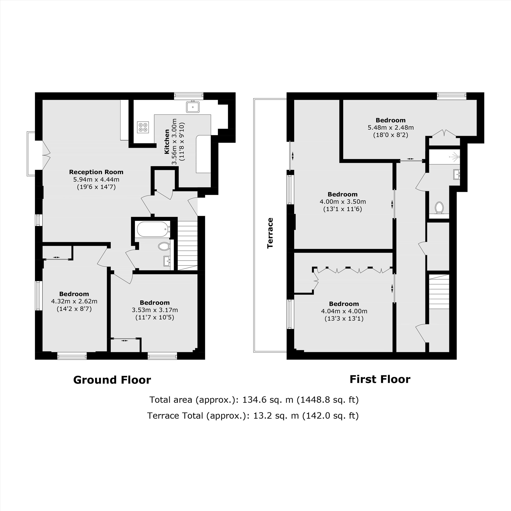 Flat 1, School House, 2, Pelling Street, London floorplan