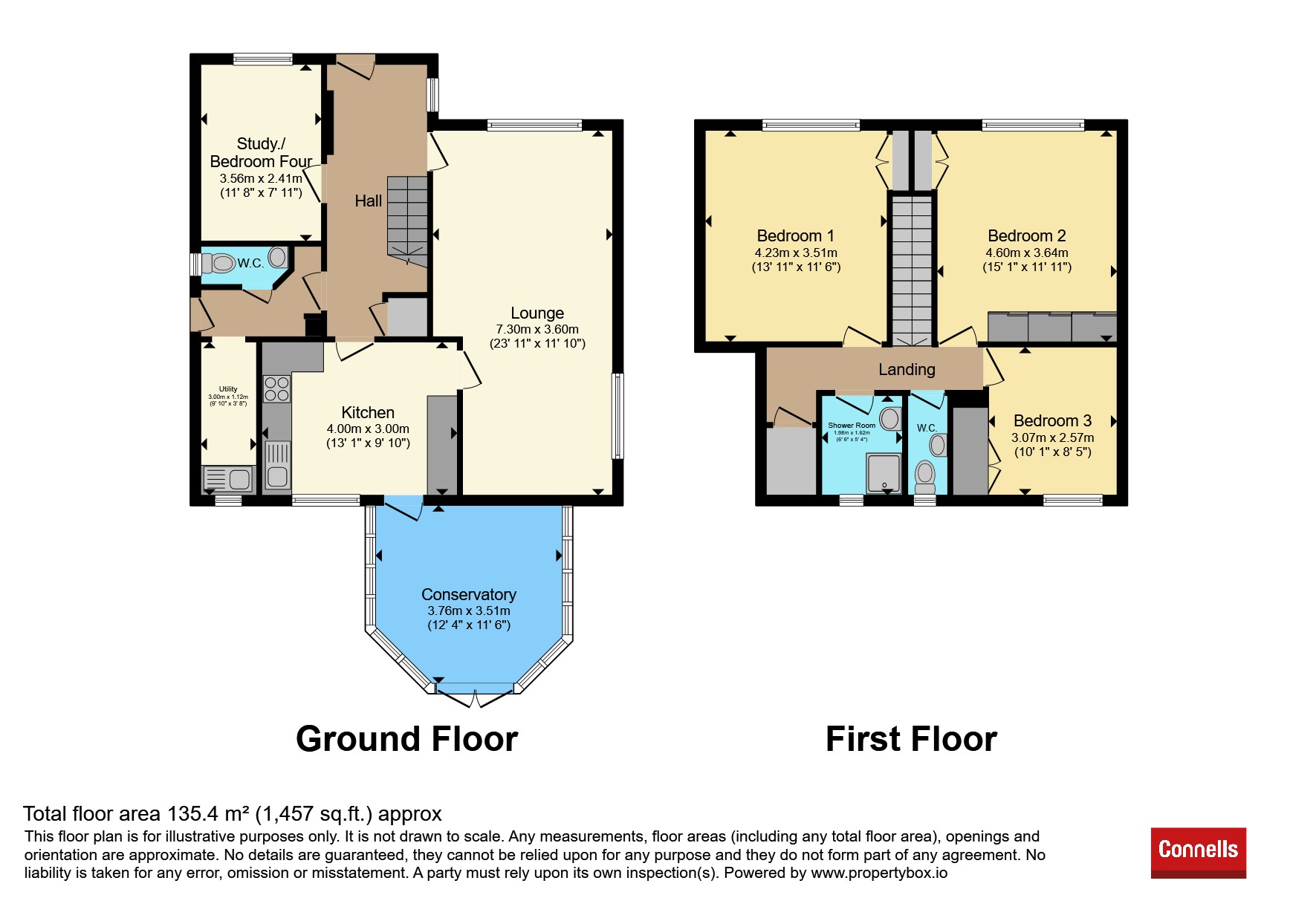 38, Attwoods Close, Chelmsford floorplan