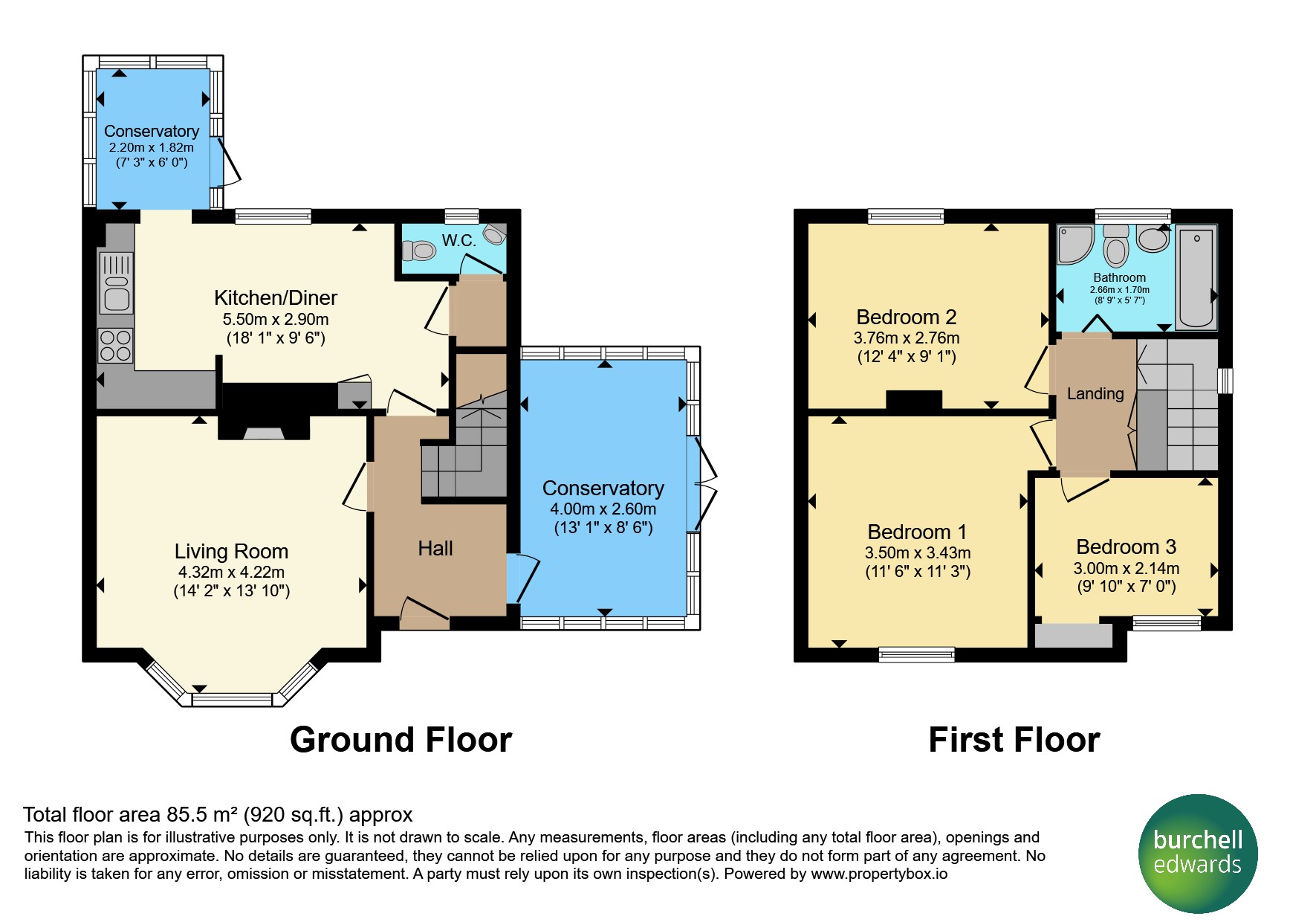 9, Holmesfield Drive, Heanor floorplan