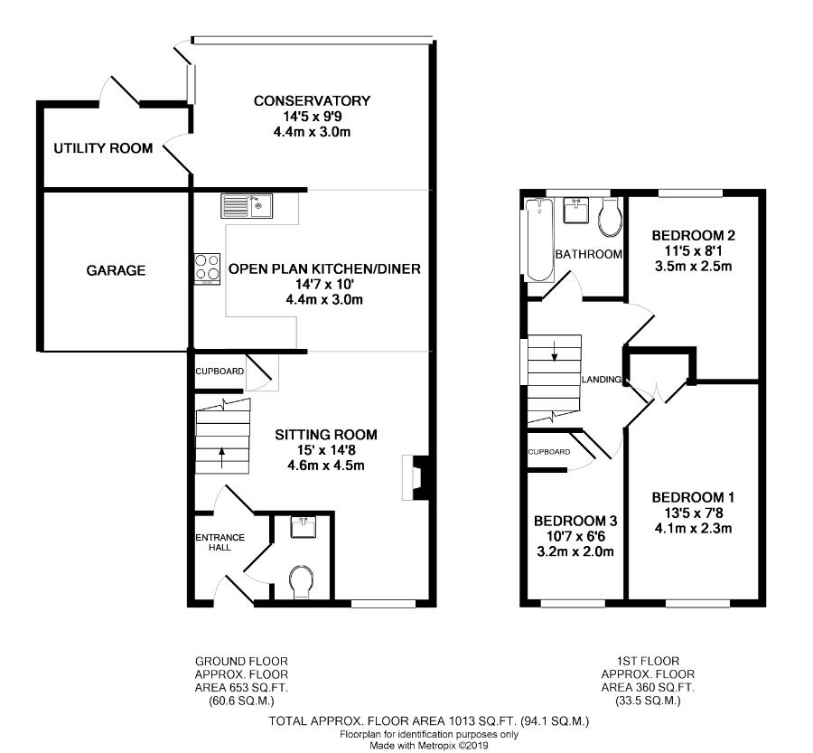 3 Bedrooms Semi-detached house for sale in Thornhill Drive, St Andrews Ridge, Swindon SN25