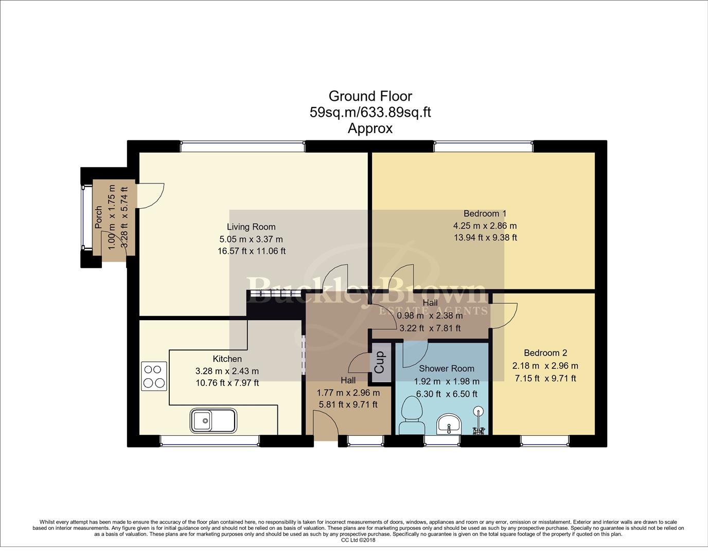 5, Holbrook Close, Mansfield floorplan