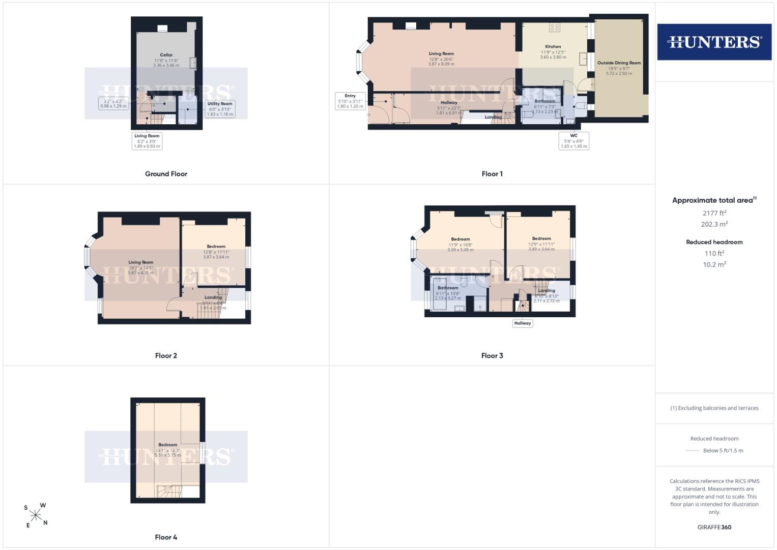 33, Falsgrave Road, Scarborough floorplan