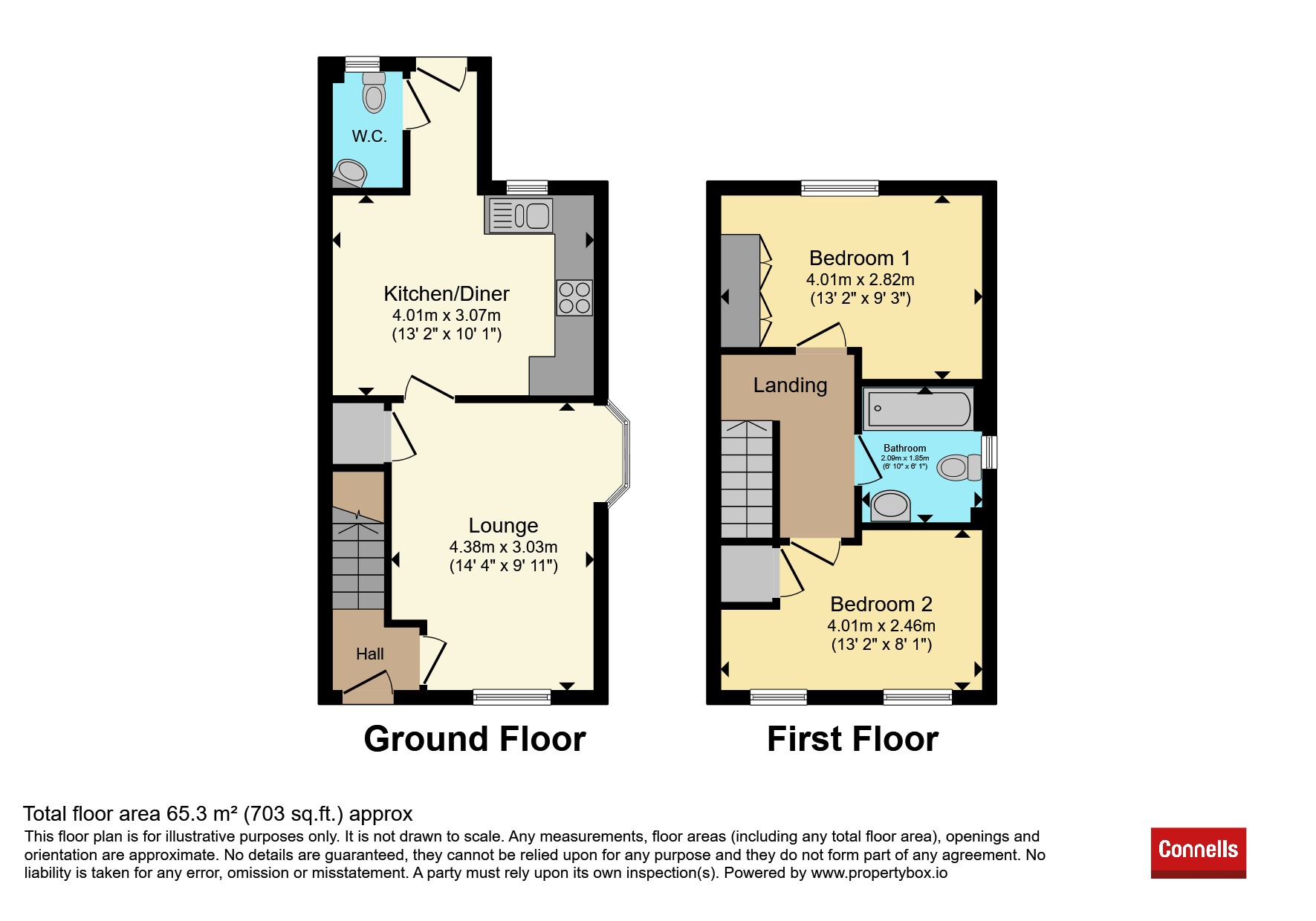 27, Tunbridge Way, Ashford floorplan