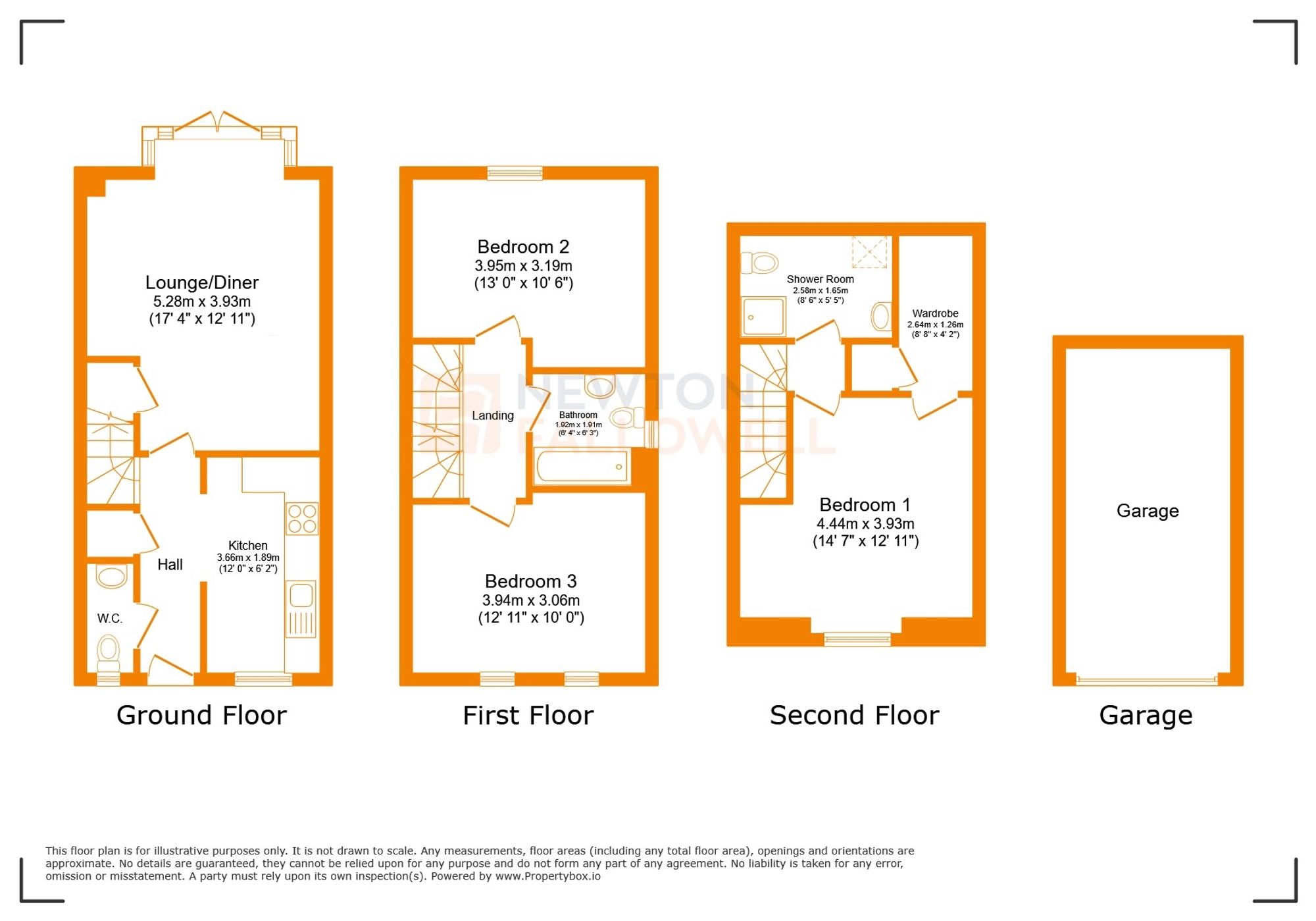 Jubilee Drive, Leicester floorplan