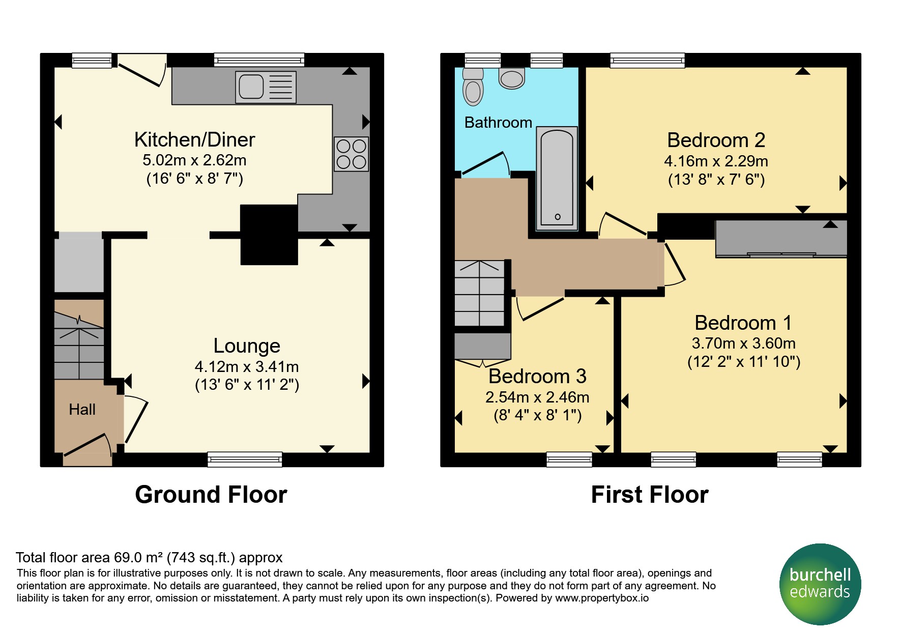 98, St. Nicholas Estate, Atherstone floorplan