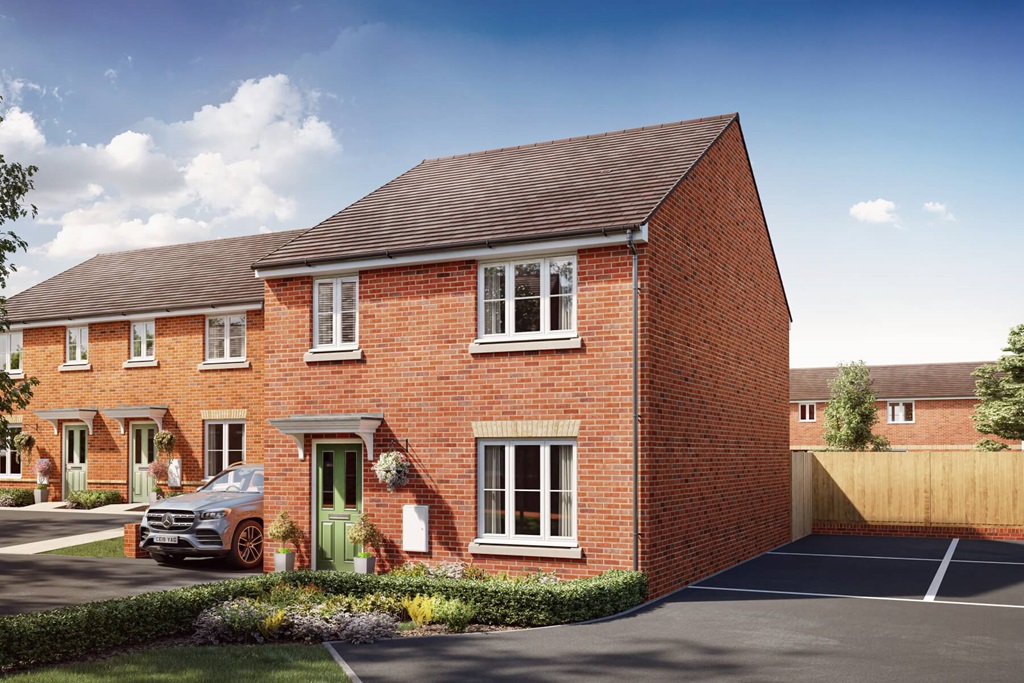 Property 2 of 12. Artist Impression Of A 3 Bedroom Huxford Home