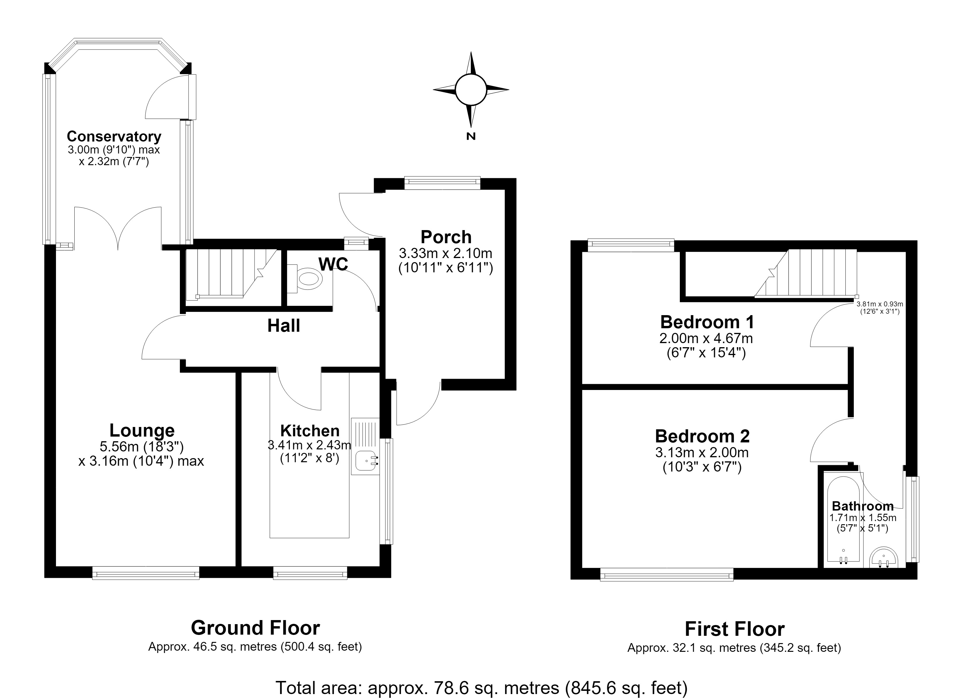 27, St Audreys Close, Histon floorplan